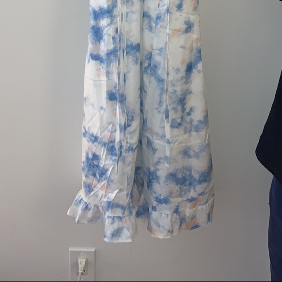 💙🤍 NWT blue long dress - Picture 2 of 6